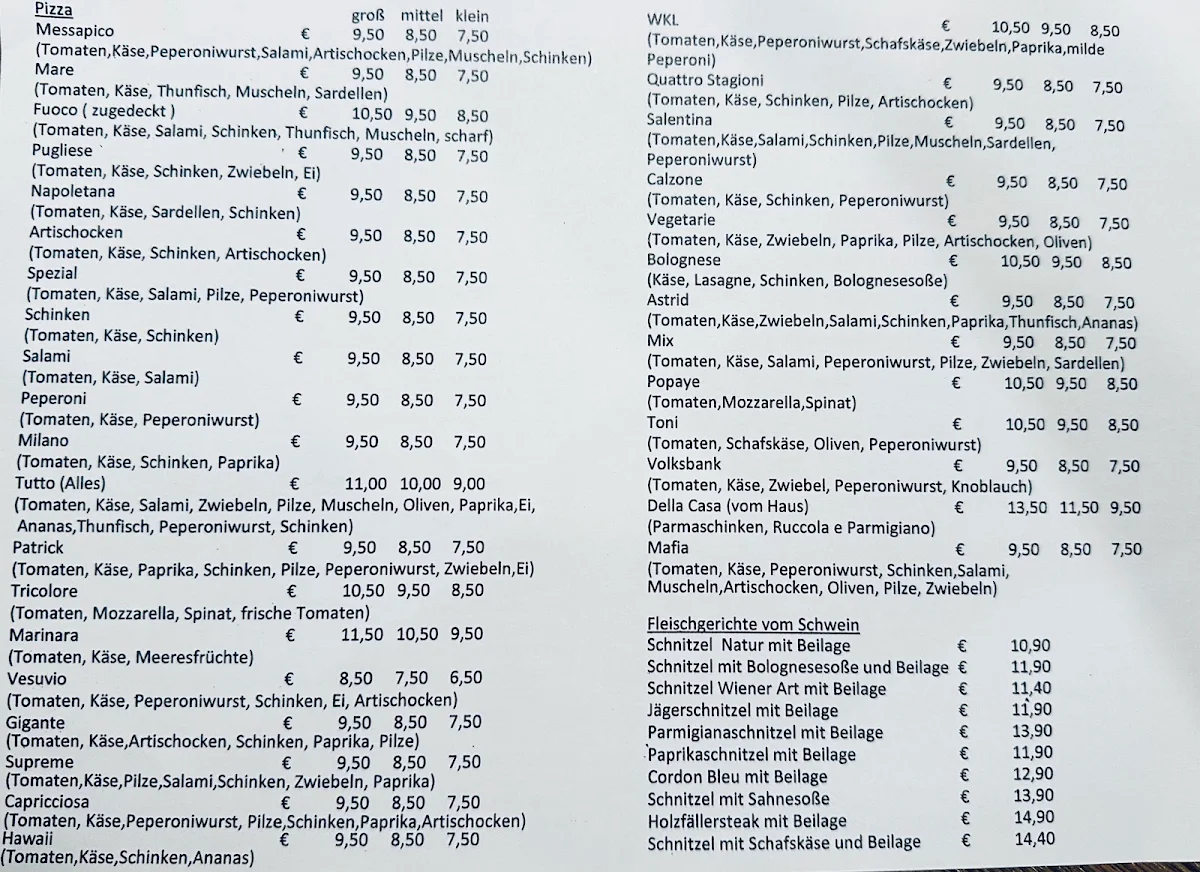 Speisekarte photo 3