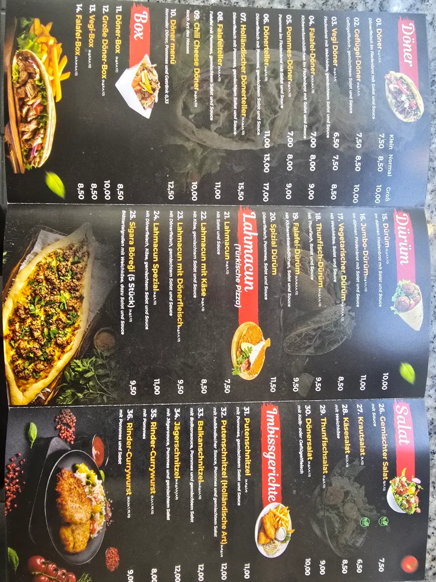 Speisekarte photo 2