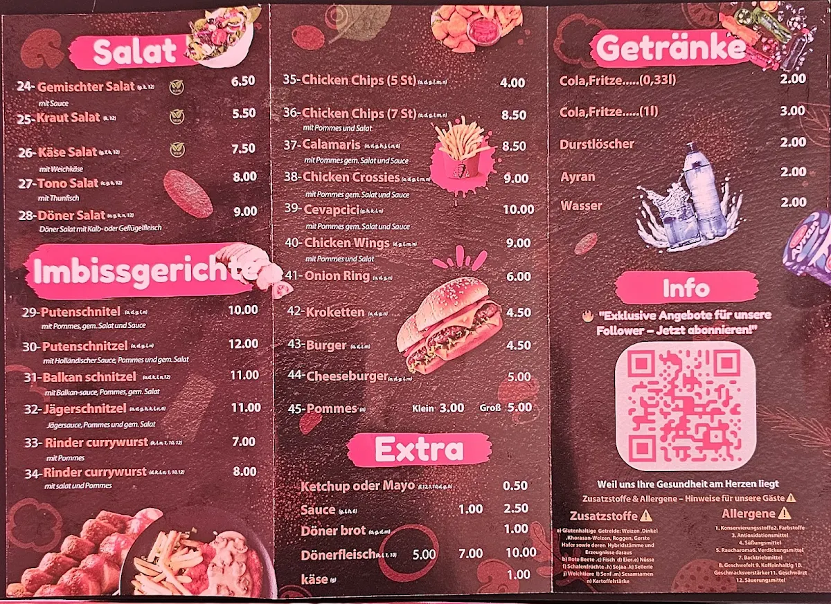 Speisekarte photo 3
