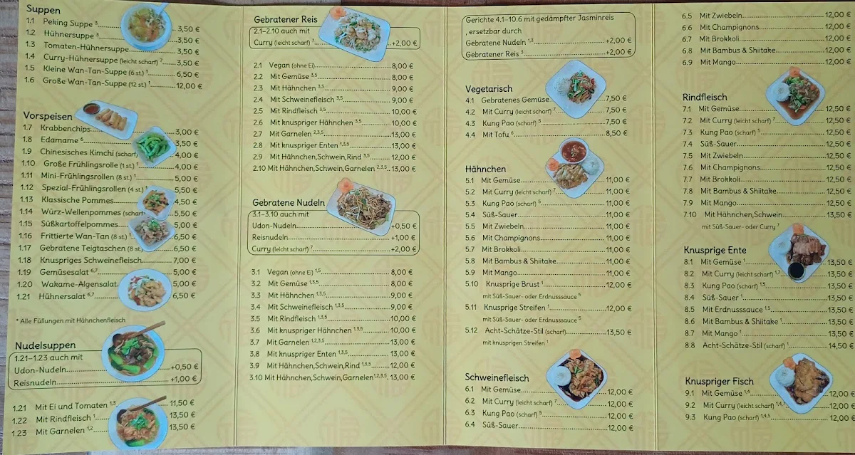 Speisekarte photo 3