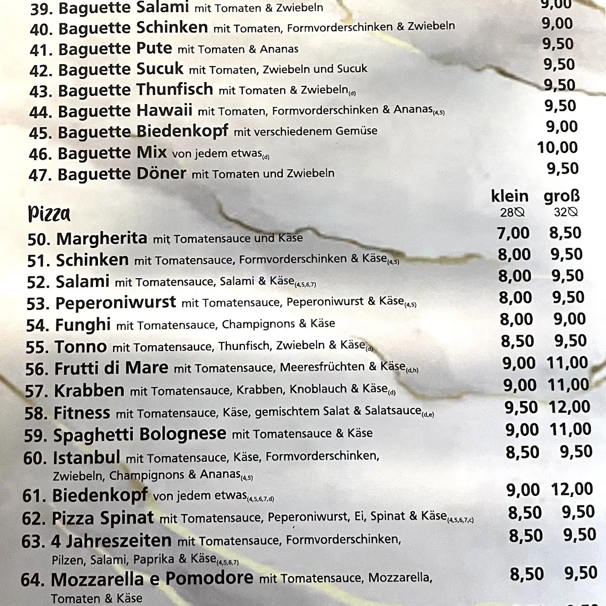 Speisekarte photo 3
