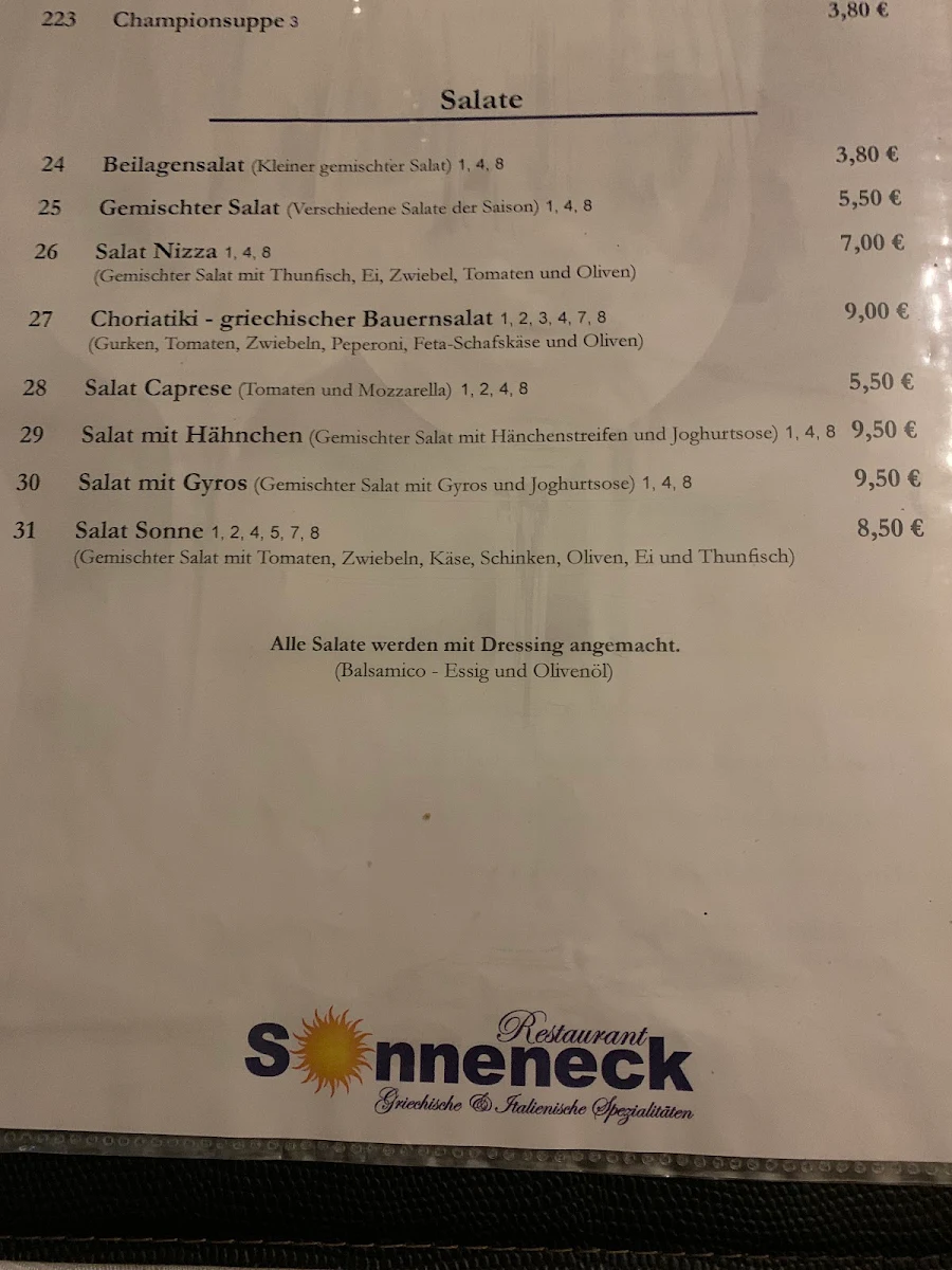 Speisekarte photo 6