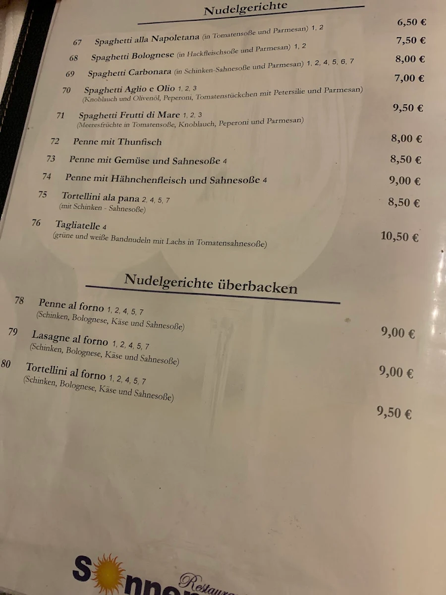 Speisekarte photo 7