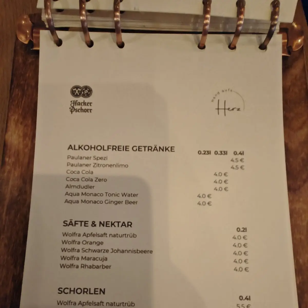 Speisekarte photo 9