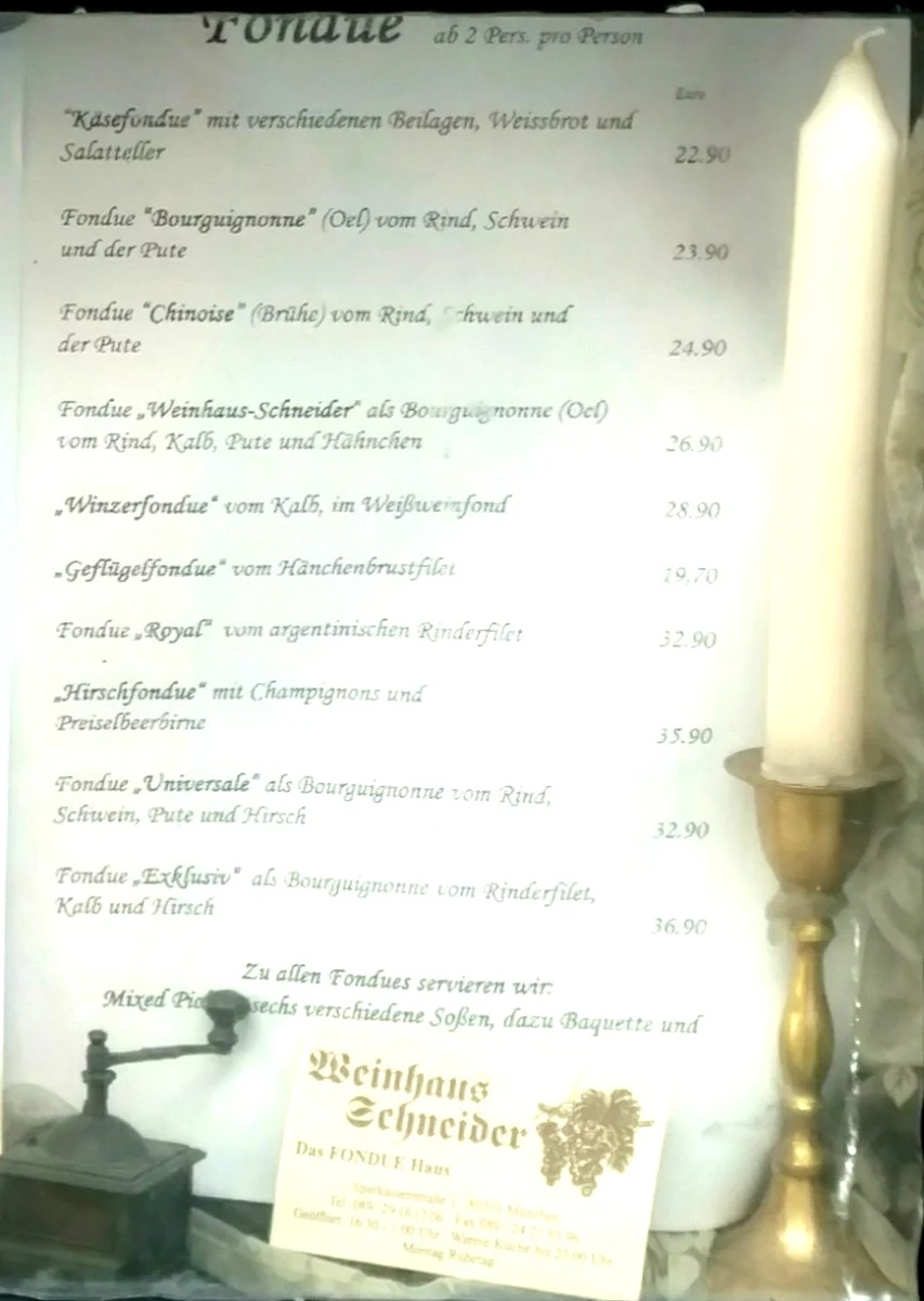 Speisekarte photo 8