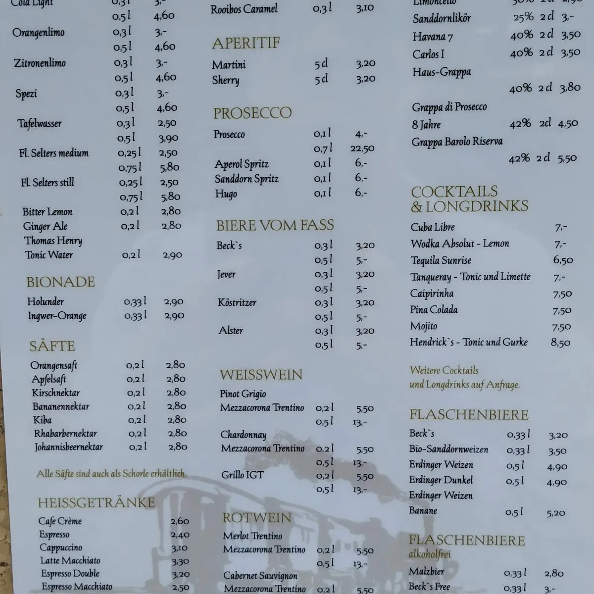 Speisekarte photo 8