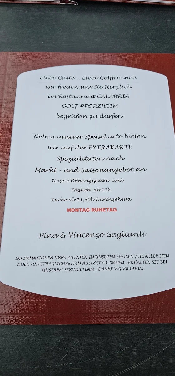 Speisekarte photo 1