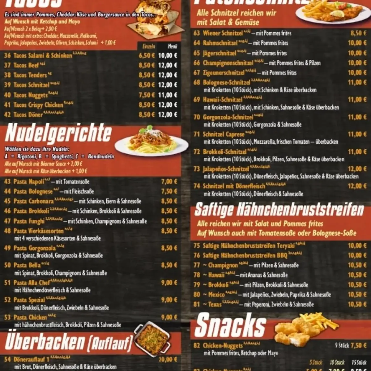 Speisekarte photo 4