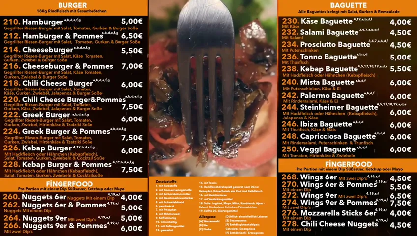 Speisekarte photo 1