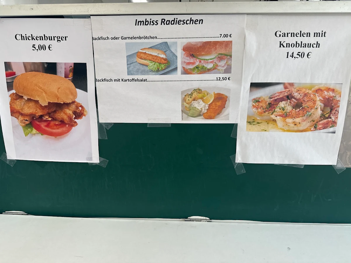 Speisekarte, Sommai‘s Radieschen