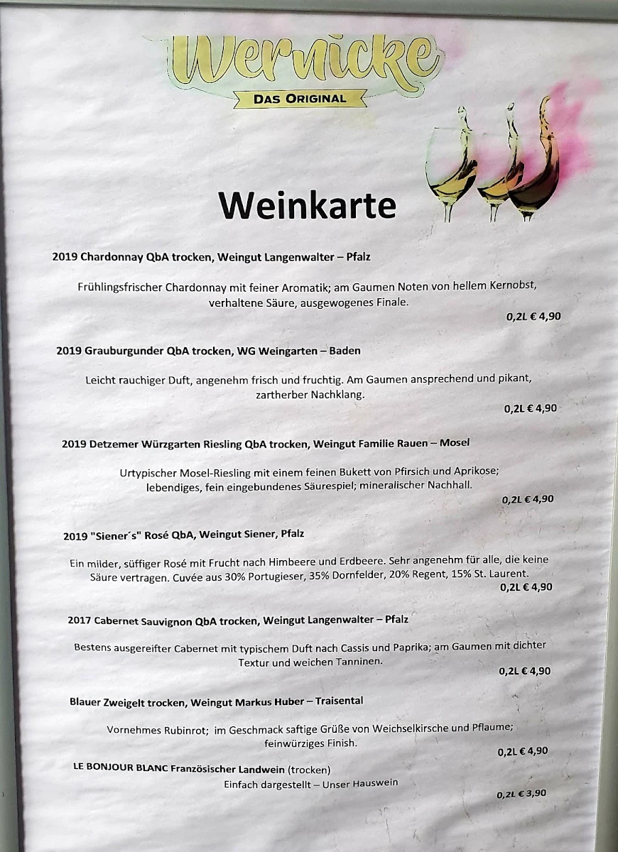 Speisekarte photo 5
