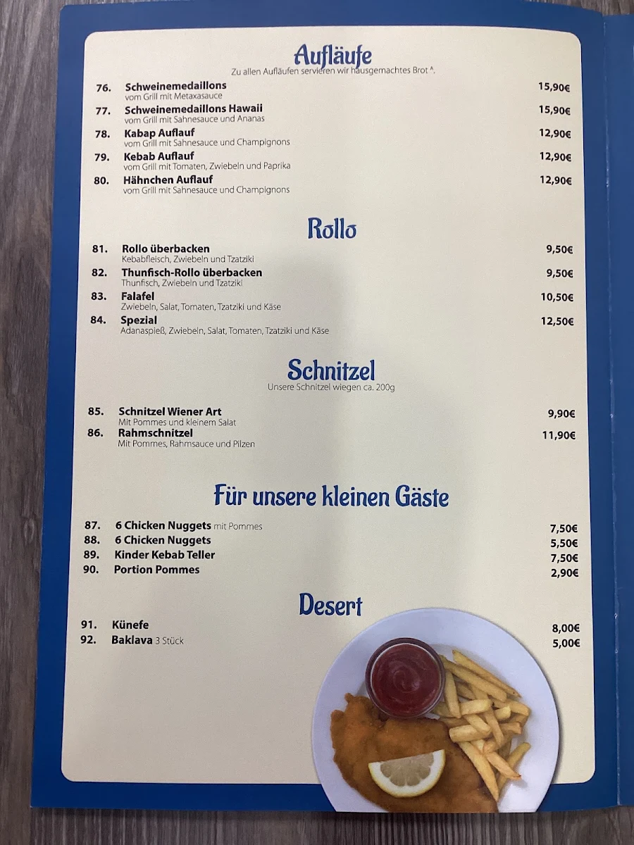 Speisekarte photo 4