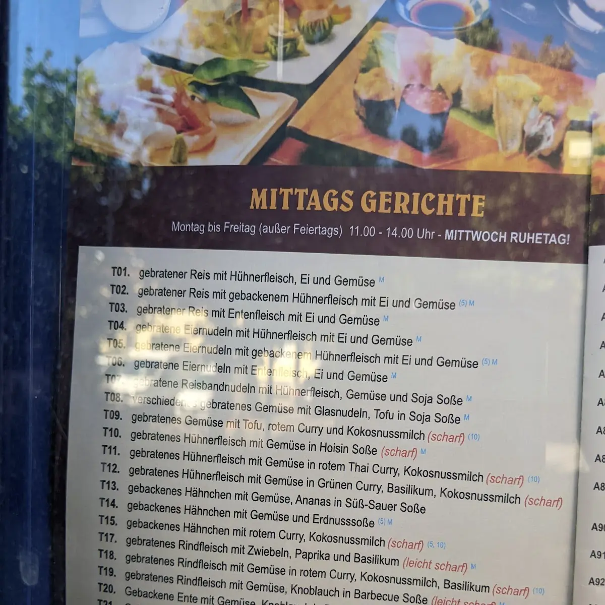 Speisekarte photo 1