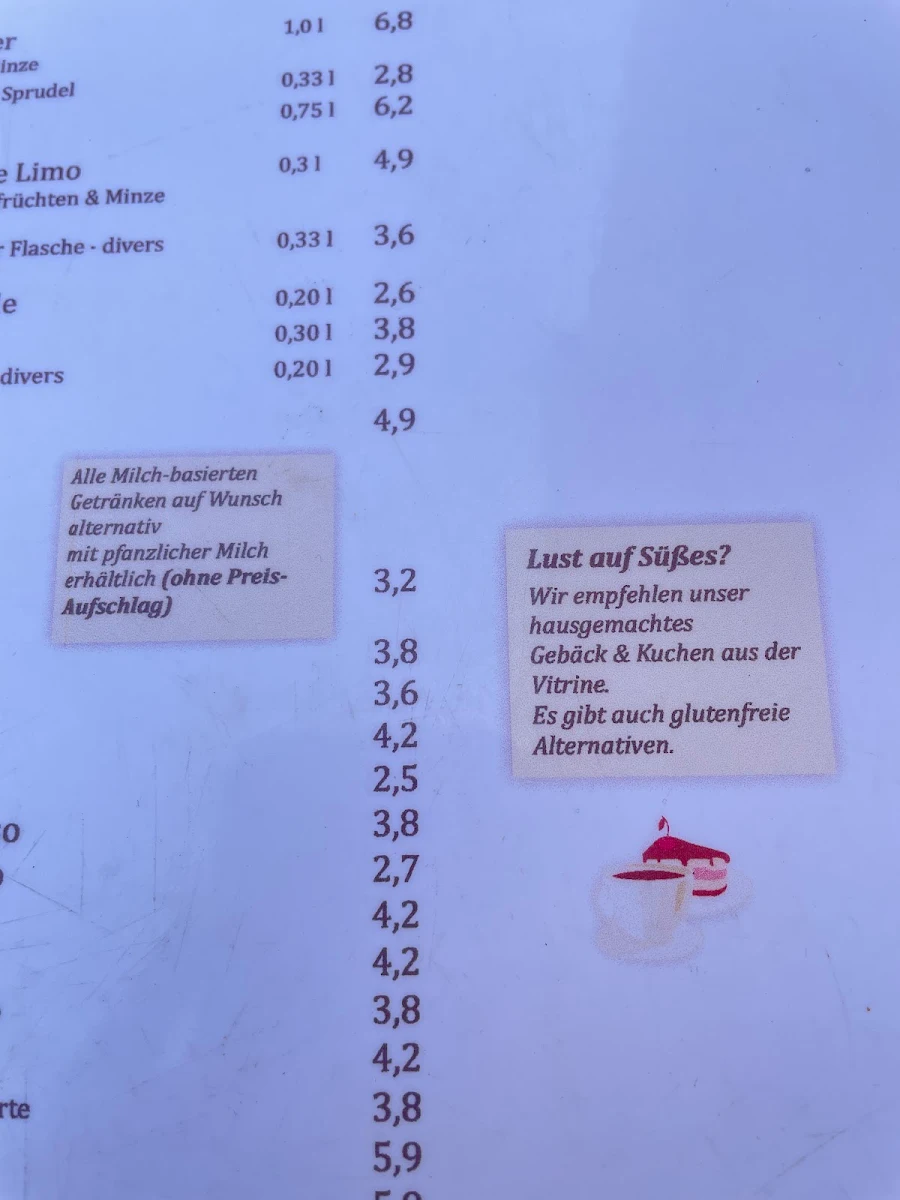 Speisekarte photo 2