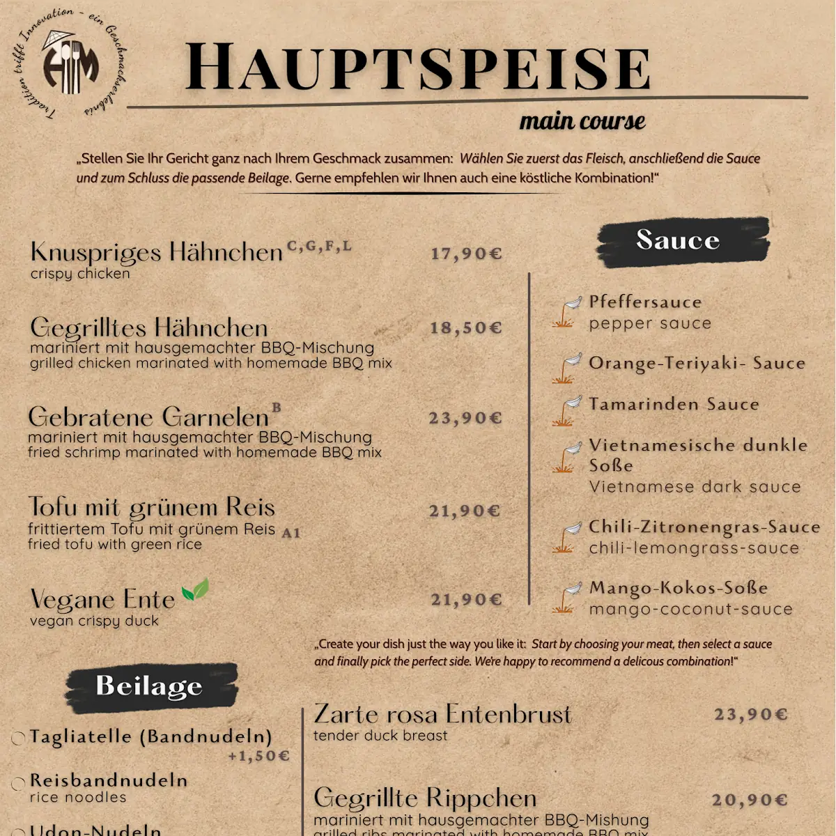 Speisekarte photo 1