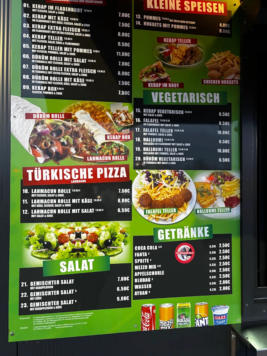 Speisekarte photo 2