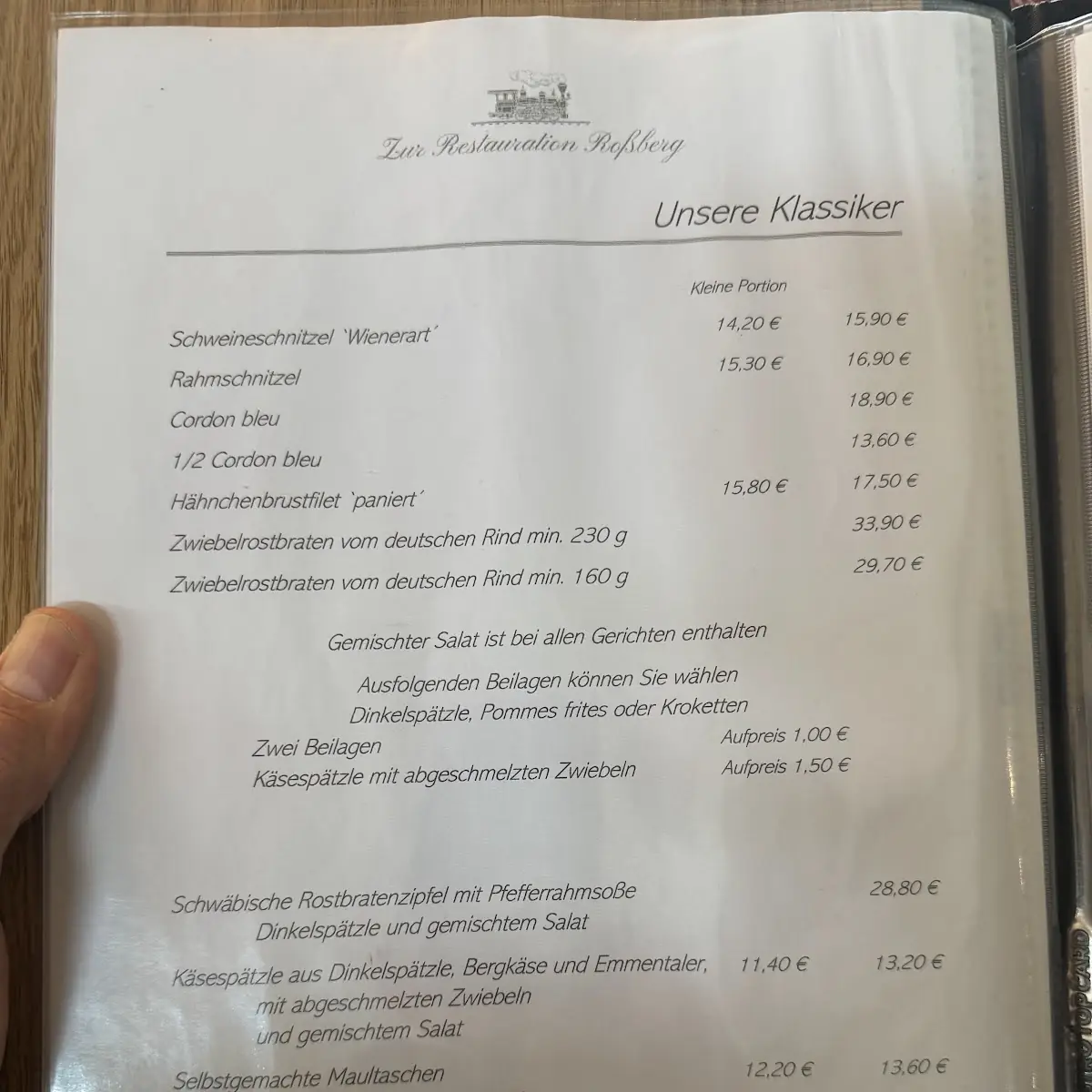 Speisekarte photo 2