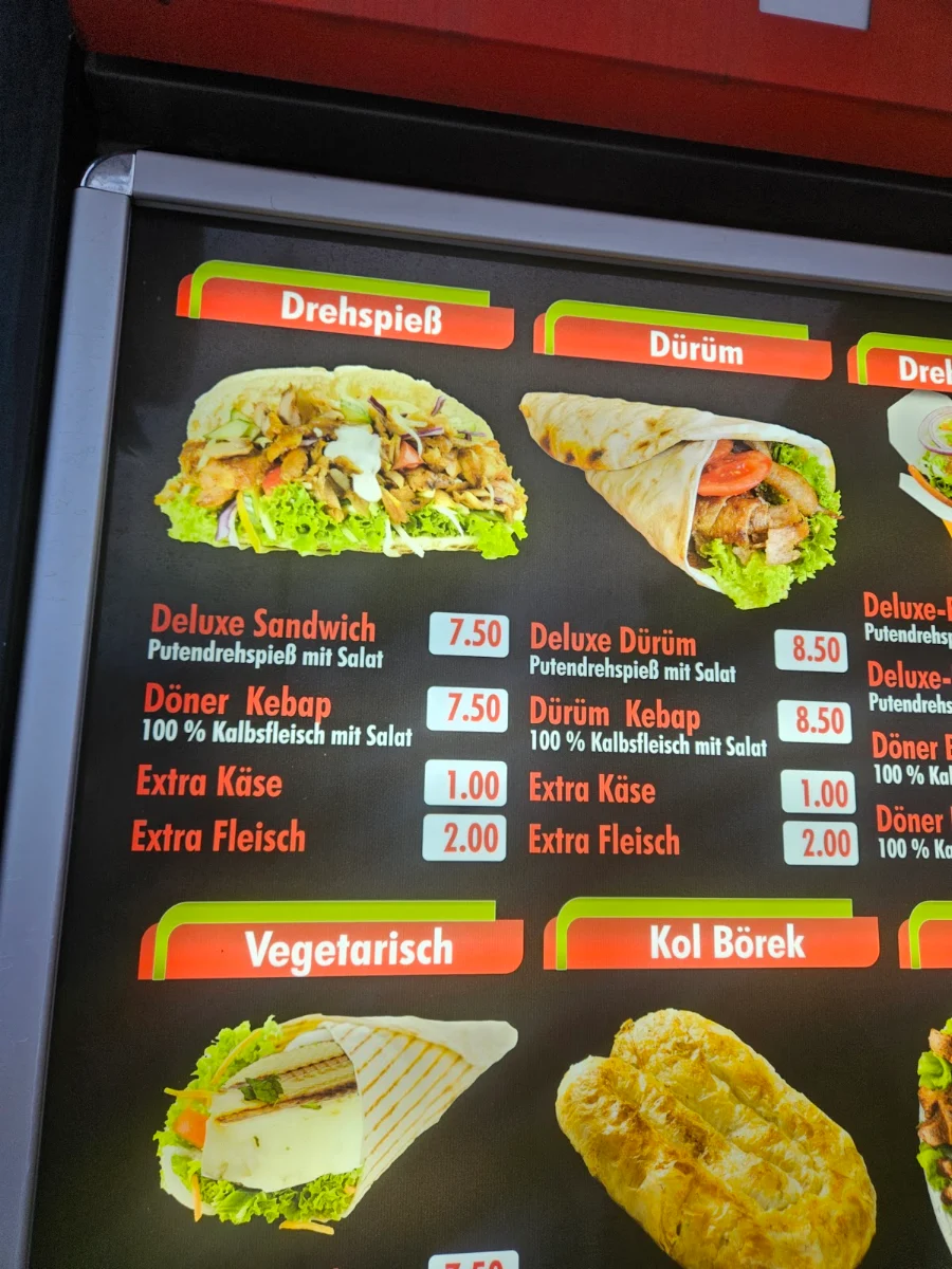 Speisekarte photo 2