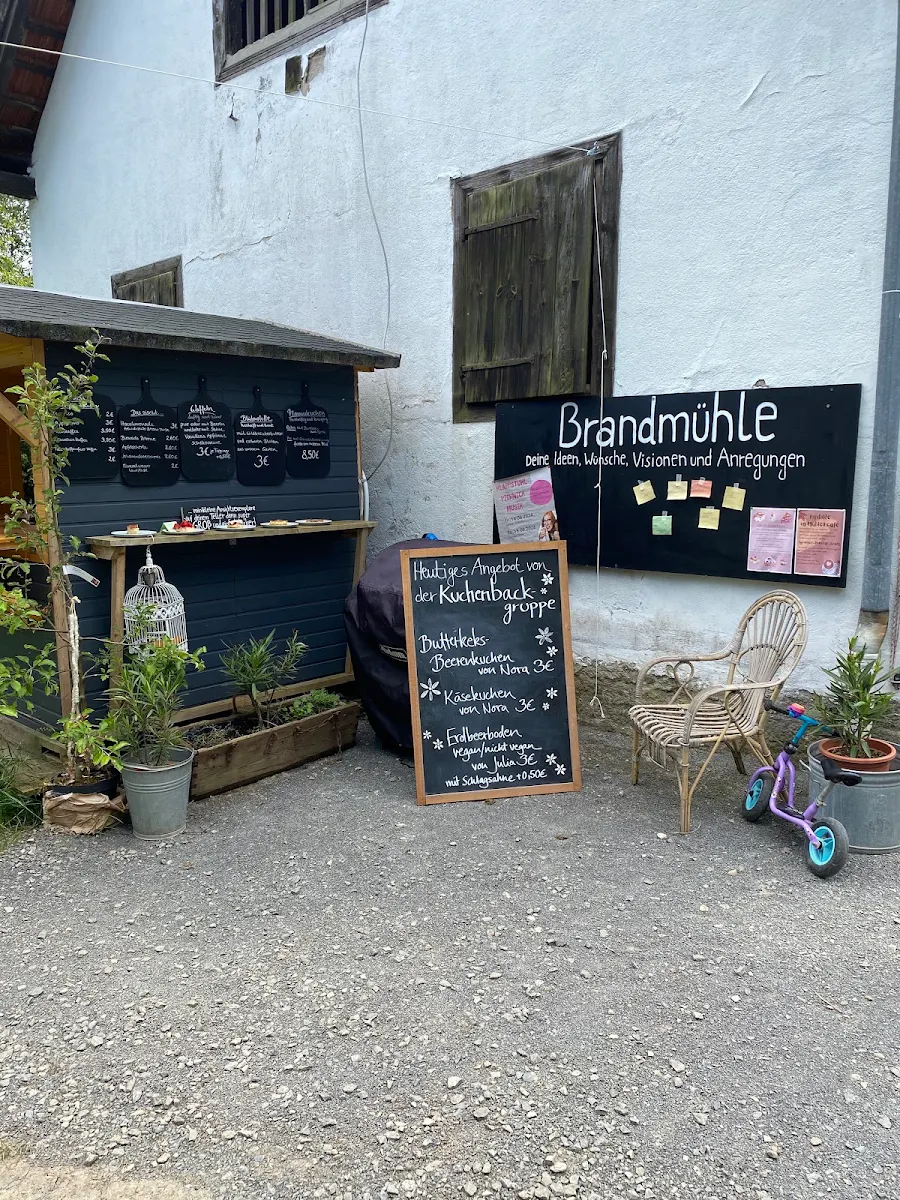 Speisekarte, Mühlen-Café Brandmühle