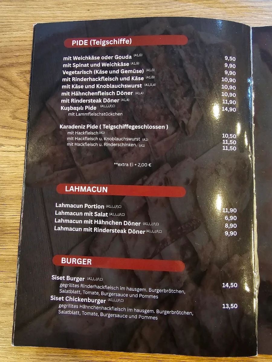 Speisekarte photo 3