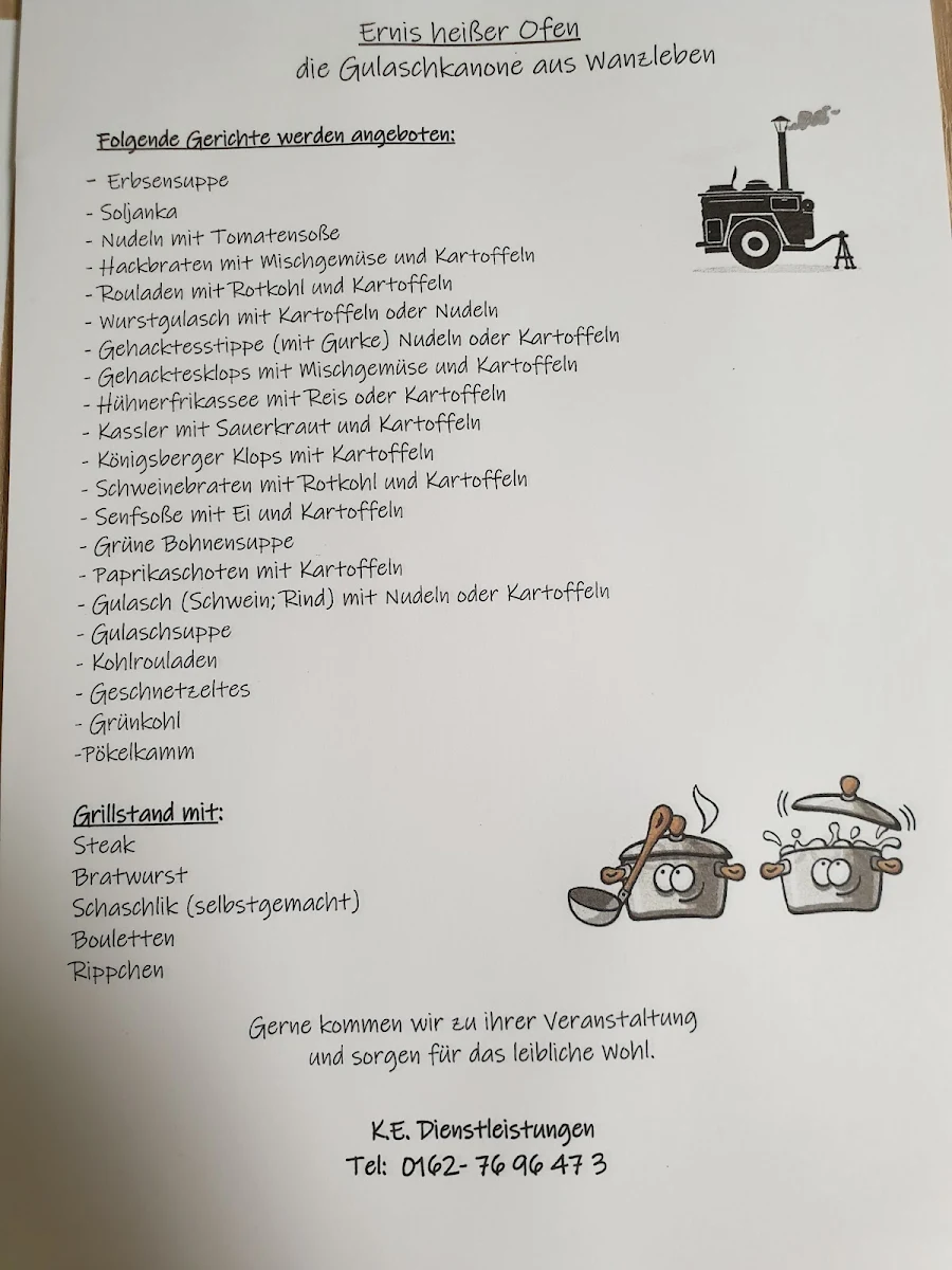 Speisekarte photo 1