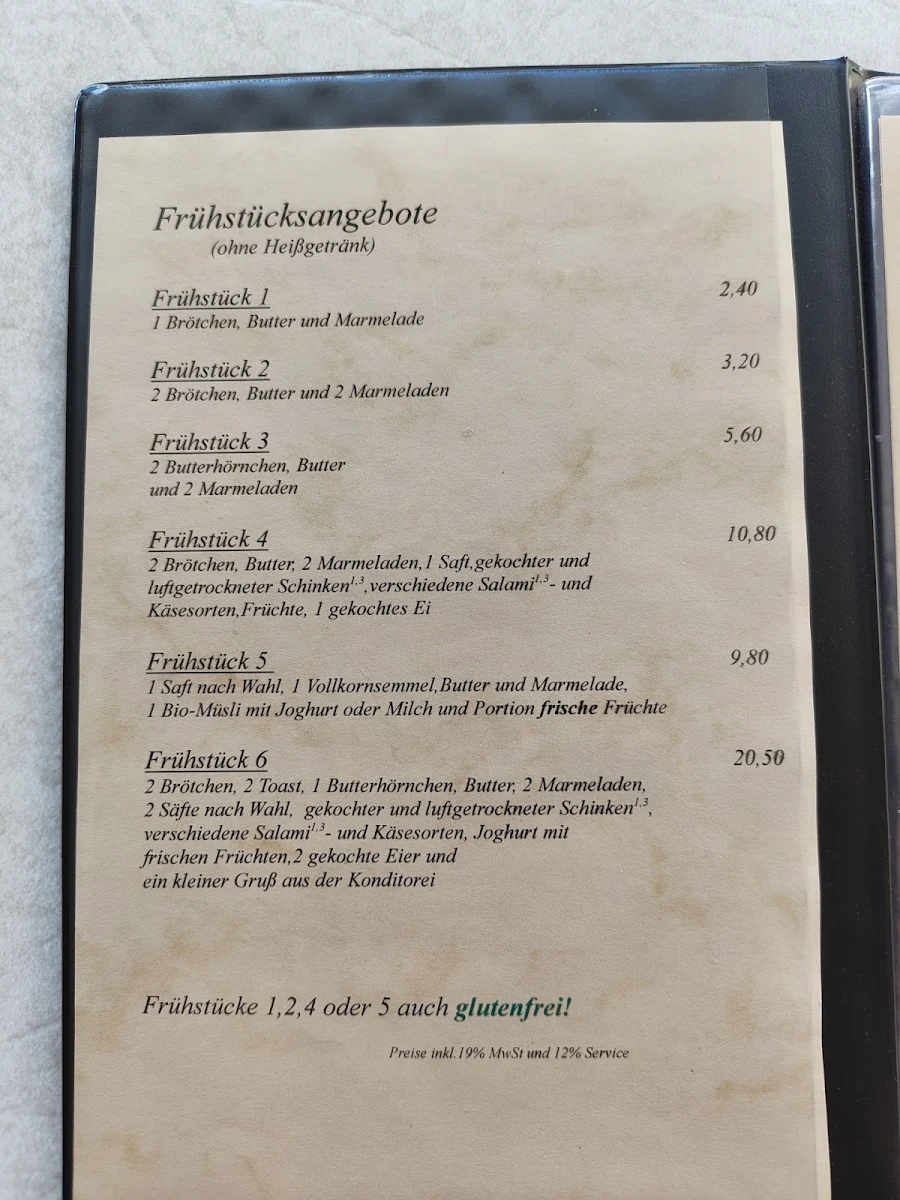 Speisekarte photo 1