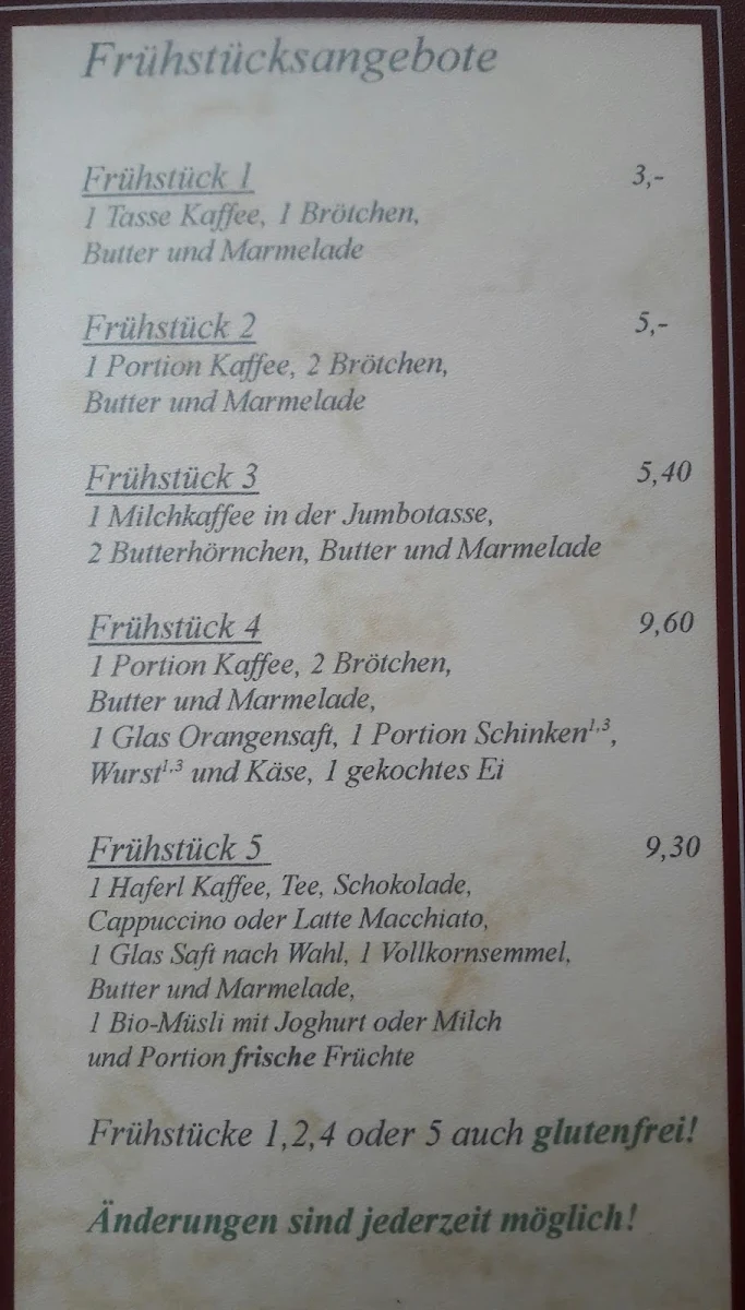 Speisekarte photo 4