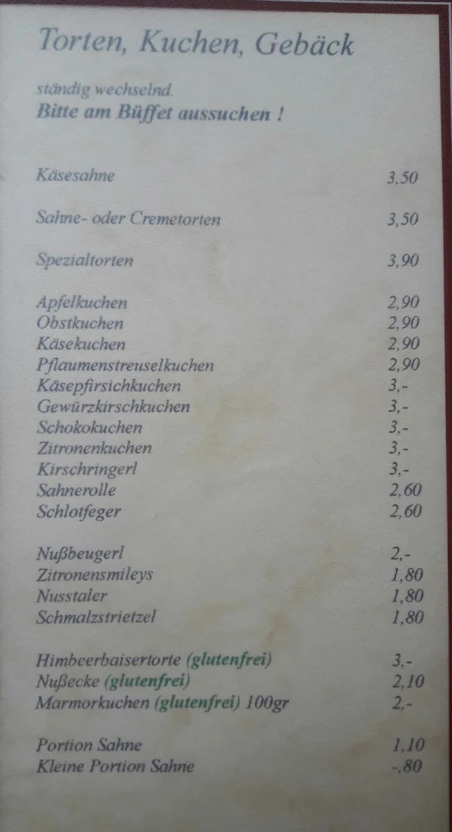Speisekarte photo 6