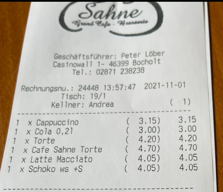 Speisekarte photo 3
