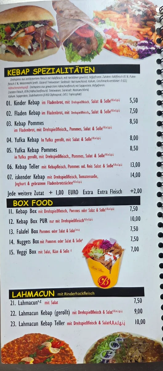 Speisekarte photo 1