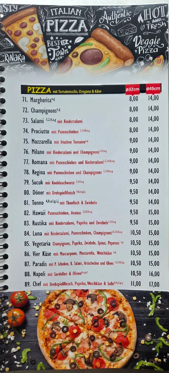 Speisekarte photo 4