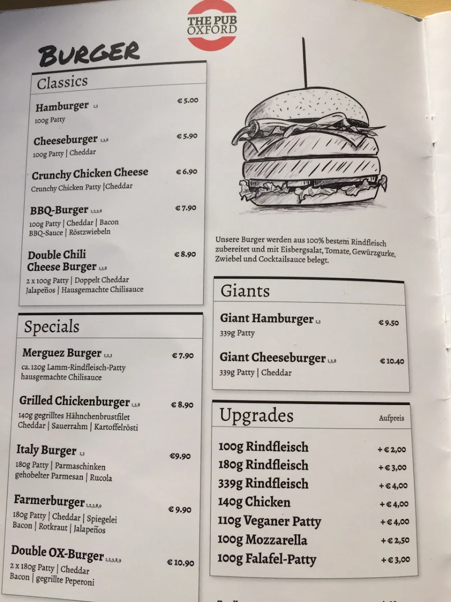 Speisekarte photo 1