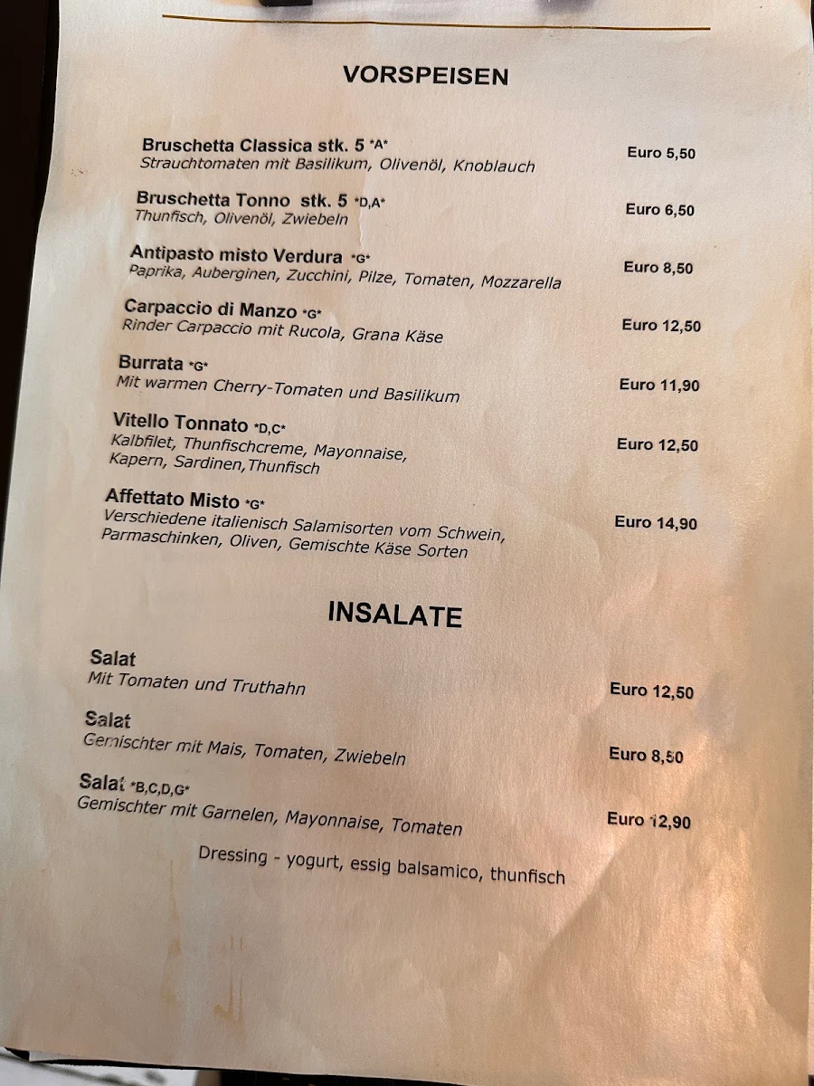Speisekarte photo 3