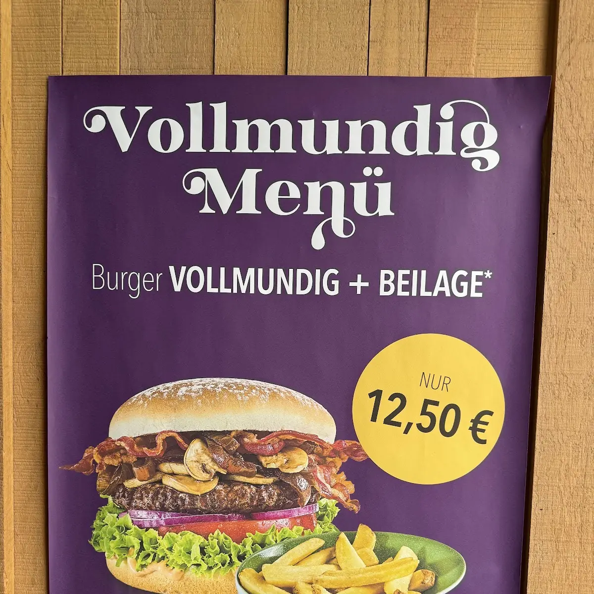 Speisekarte, HANS IM GLÜCK - HEIDELBERG Westarkaden