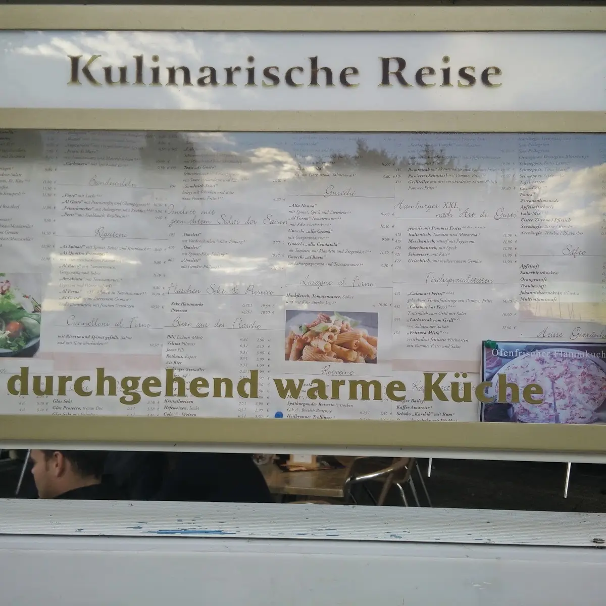 Speisekarte, Al Gusto