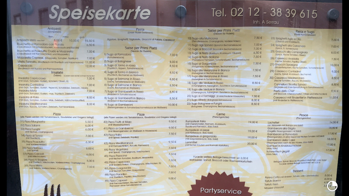 Speisekarte photo 5