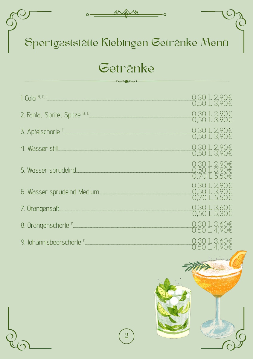 Speisekarte photo 3