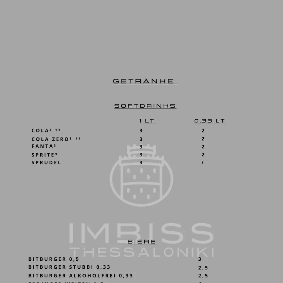 Speisekarte photo 6