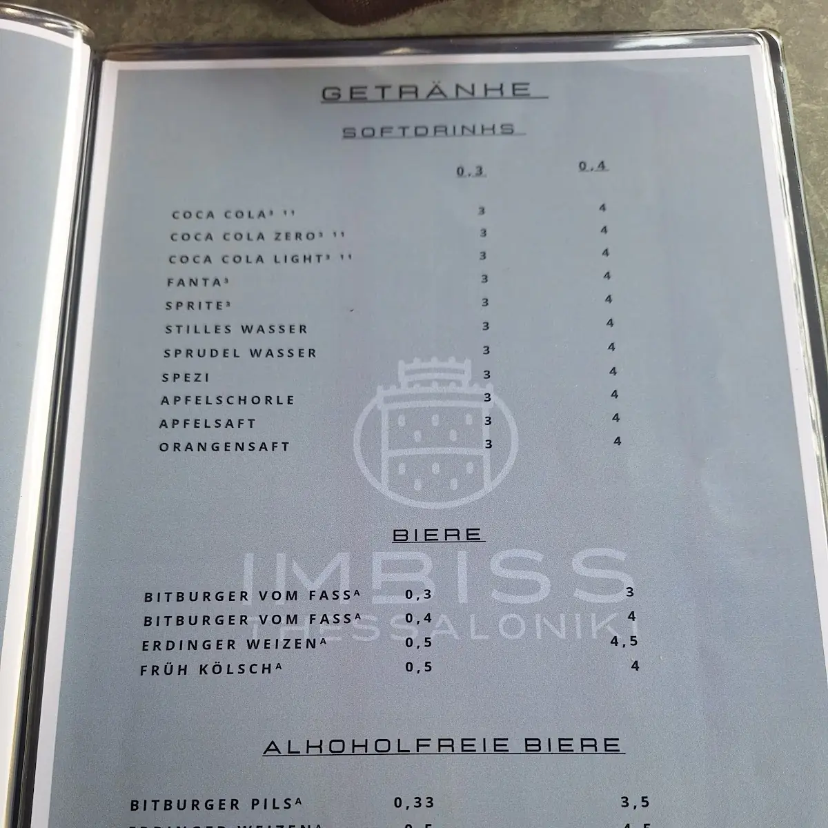 Speisekarte photo 9