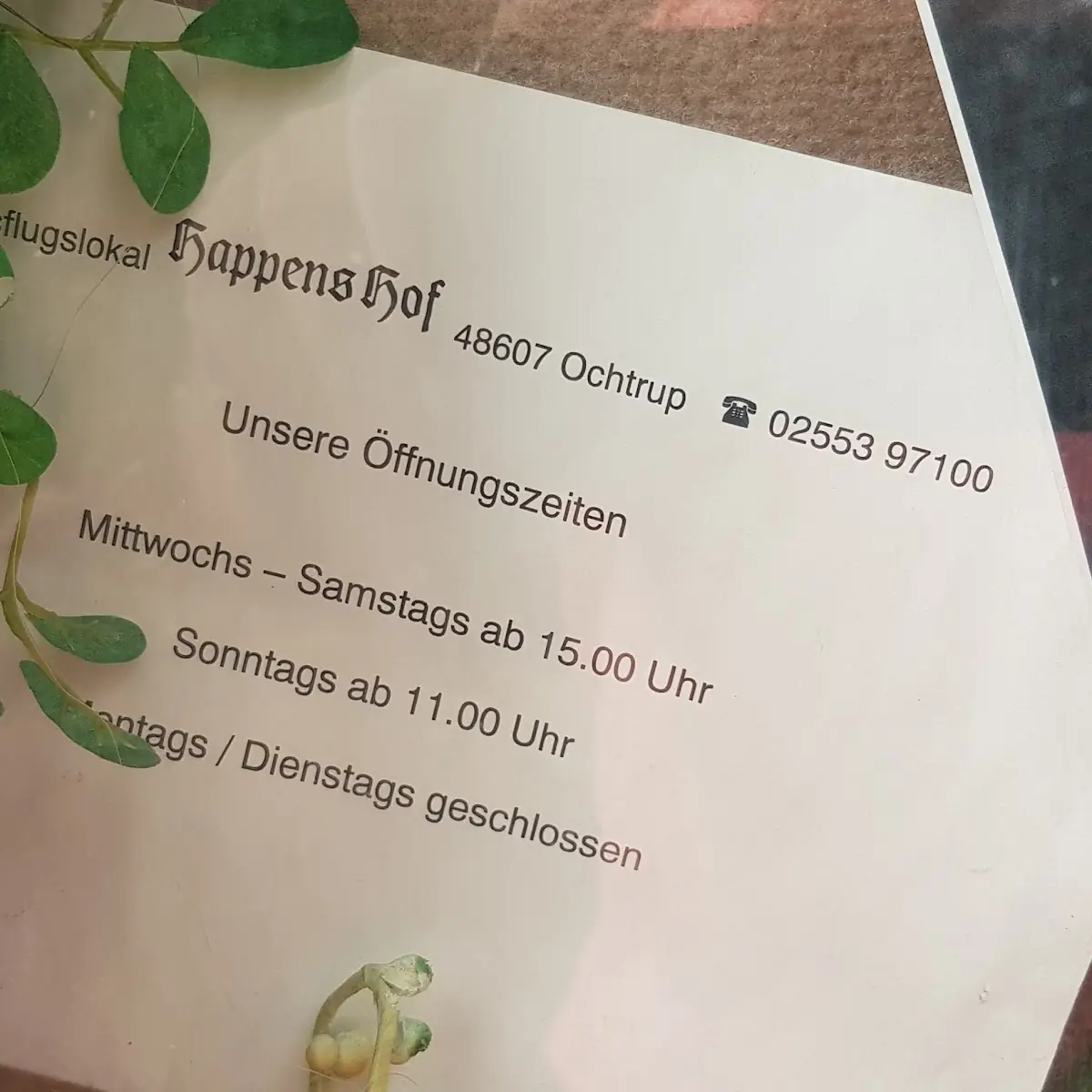 Speisekarte photo 5