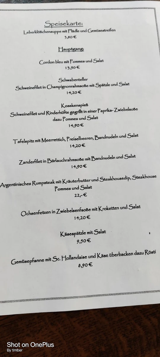 Speisekarte photo 5
