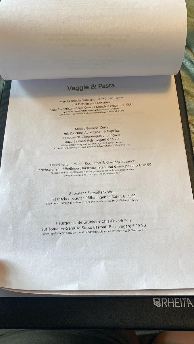 Speisekarte photo 3
