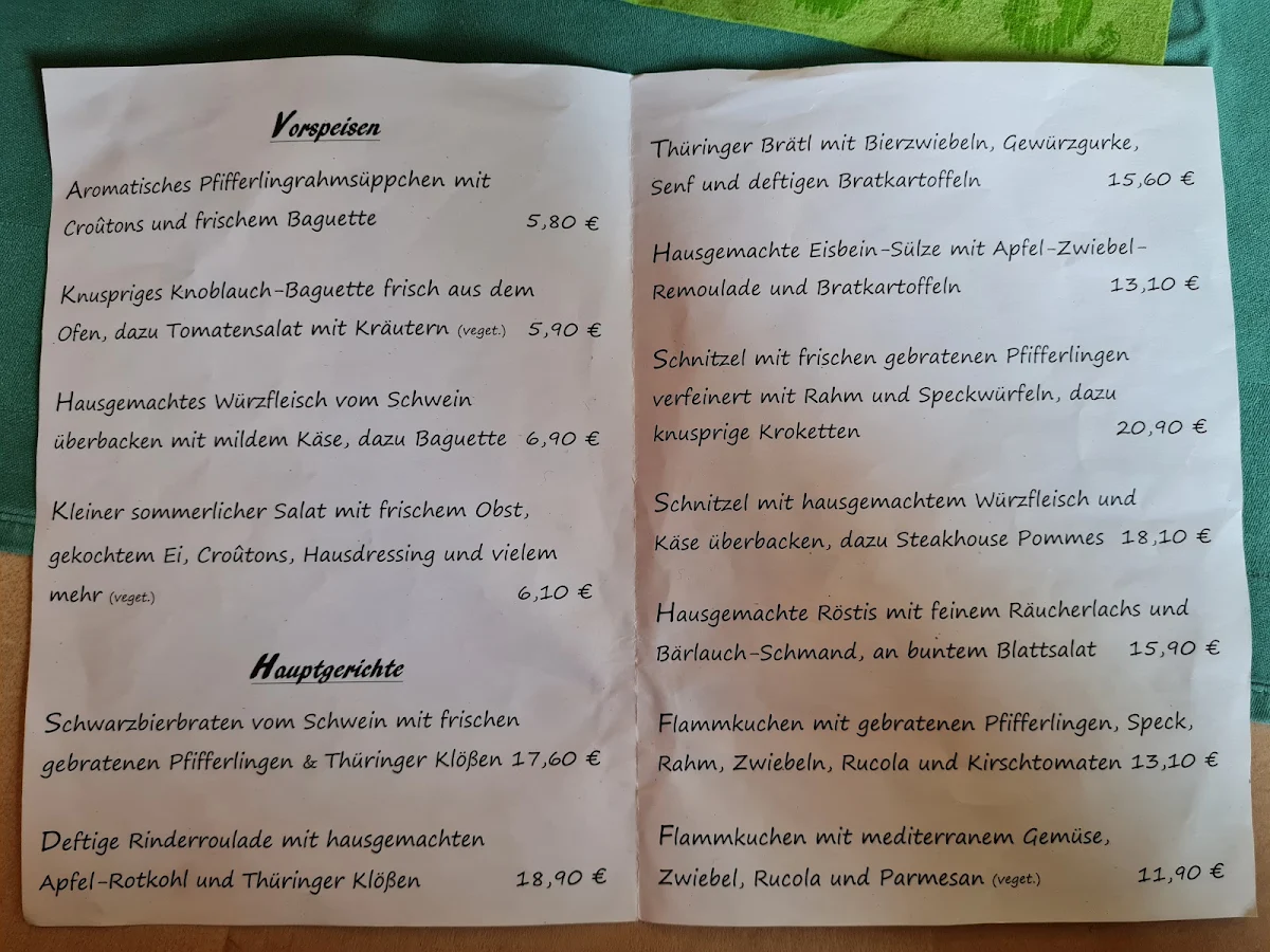 Speisekarte photo 7