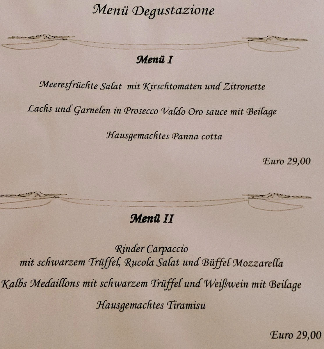 Speisekarte photo 3