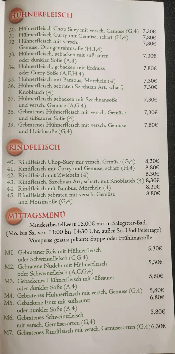 Speisekarte photo 10