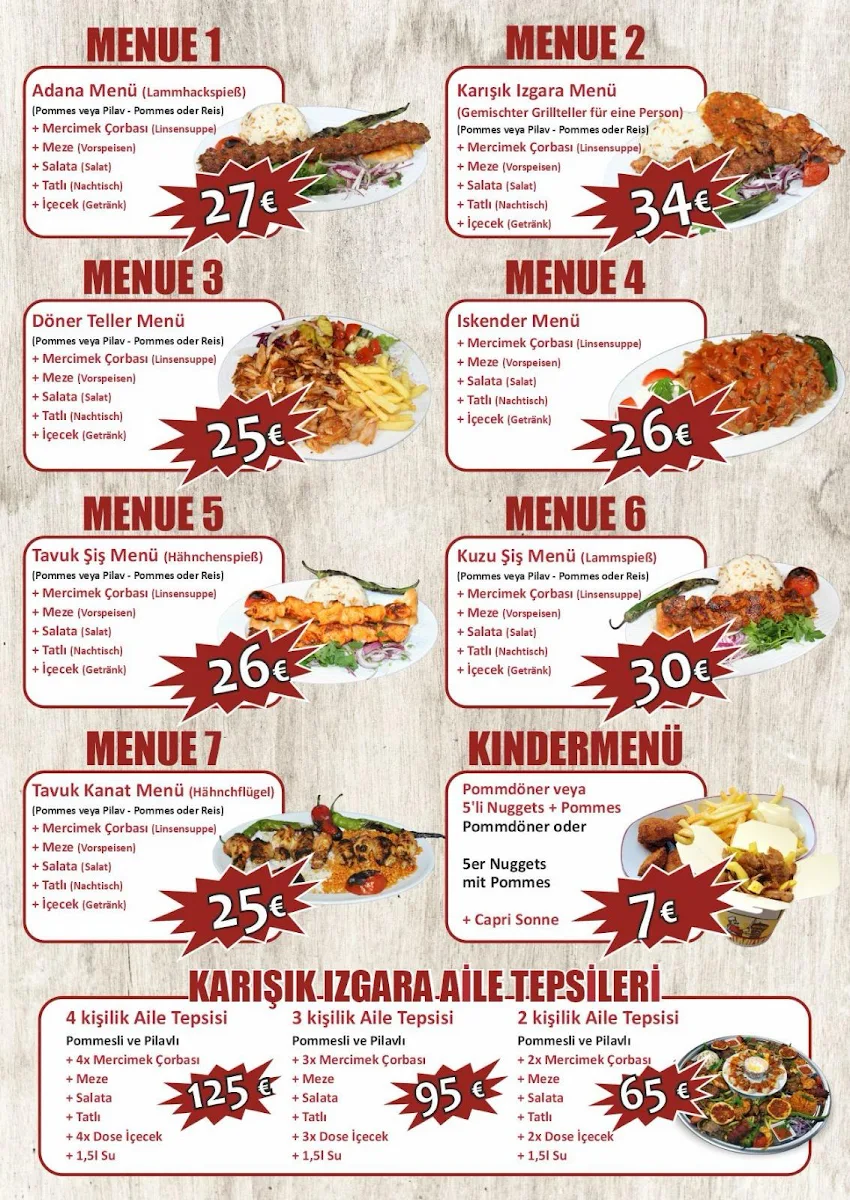 Speisekarte photo 1