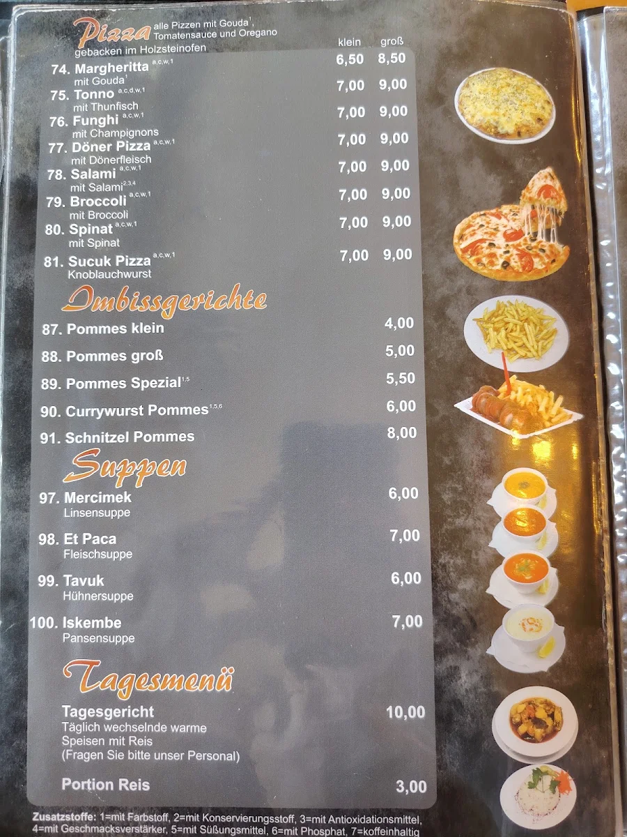 Speisekarte photo 4
