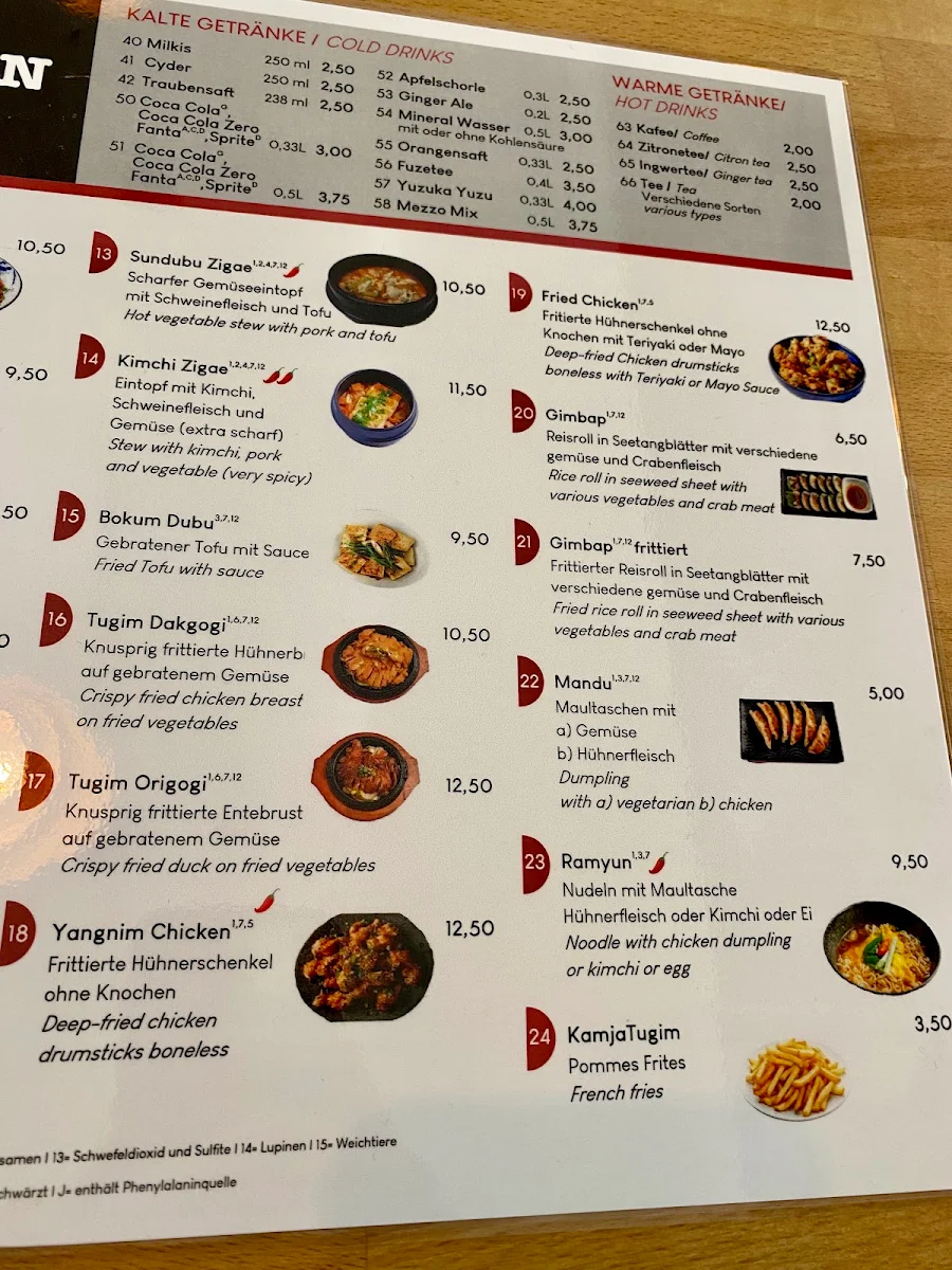 Speisekarte photo 3