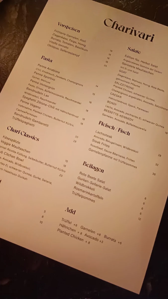 Speisekarte photo 4