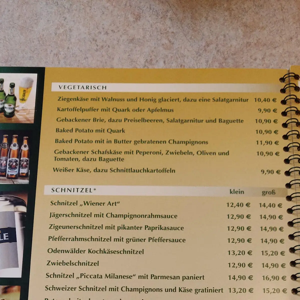 Speisekarte photo 3